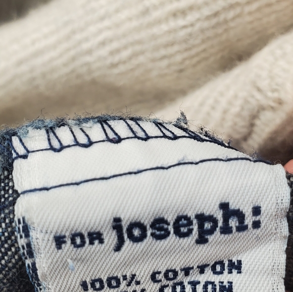 Designer Cropped for Joseph Jean Jacket, Size Small - Picture 9 of 10